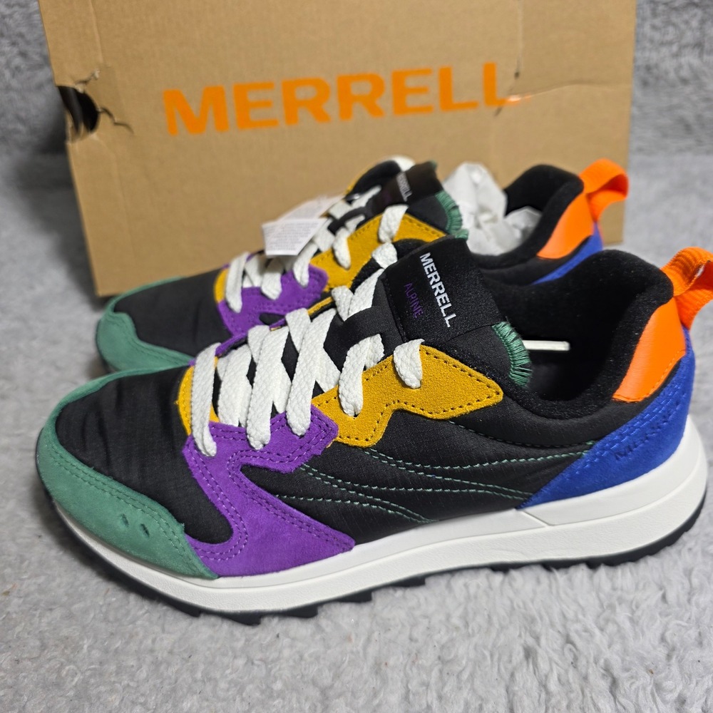Merrell Alpine 83 Sneaker Sport Womens 5 Dazzle J006918 New Colorblock‎ Retro